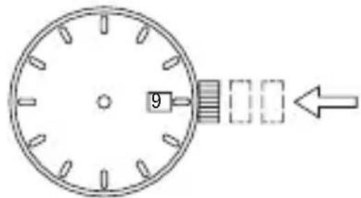 ORIENT Sports KV00006B - ◆ EINSTELLEN DES DATUMS - 4