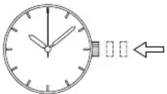 ORIENT Classic AK00001Y - ◆ EINSTELLEN DER UHRZEIT UND DES KALENDERS [Einstellen der Uhrzeit] - 3