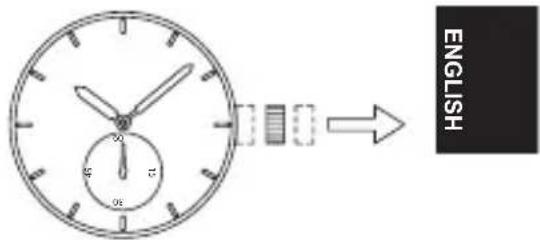 ORIENT Contemporary AG03001W - ◆ HOW TO SET THE TIME &amp; CALENDAR [AP(F62)] - 11