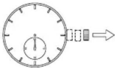 ORIENT Contemporary AG03001B - ◆ IMPOSTAZIONE DELL'ORA E DEL CALENDARIO [AP(F62)] - 1