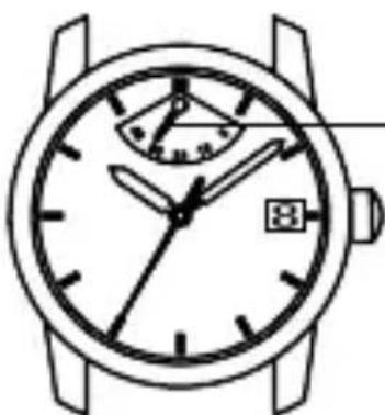 ORIENT Contemporary AF05004W - ◆ POWER RESERVE INDICATOR - 1