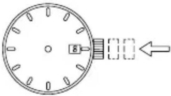 ORIENT Sports AF03001D - ◆ CÓMO AJUSTAR LA HORA Y EL CALENDARIO [Cómo ajustar la hora] - 5