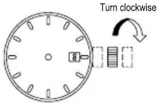 ORIENT Sports AF03001D - [How to set the date] - 3