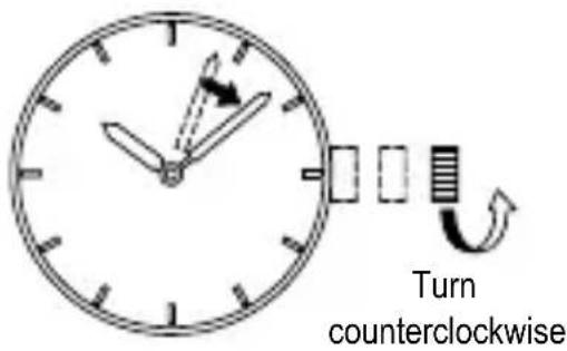 ORIENT Sports AF03001D - ◆ HOW TO SET THE TIME &amp; CALENDAR [How to set the time] - 2