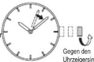 ORIENT Classic AC08004D - ◆ EINSTELLEN DER UHRZEIT UND DES KALENDERS [AC(F67)] - 2