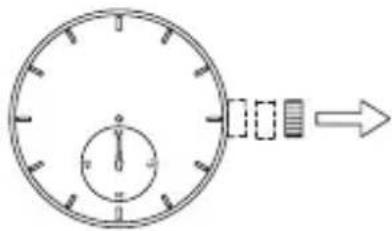 ORIENT Contemporary AC06001T - ◆ EINSTELLEN DER UHRZEIT UND DES KALENDERS [AP(F62)] - 1