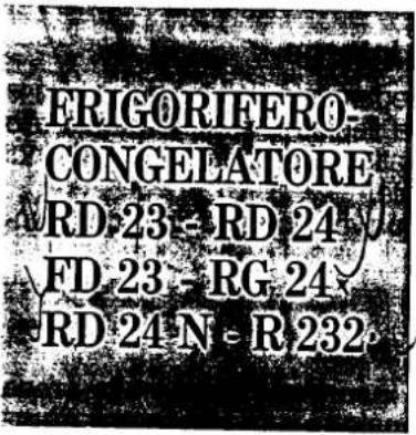 REX R232 - Libretto Istruzioni - 1