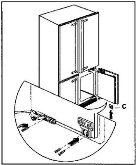 REX FI5004NFH - Montage des panneaux des portes - 3