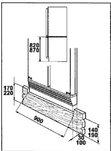REX FI5004NFH - Hauteur de 820 mm - 1