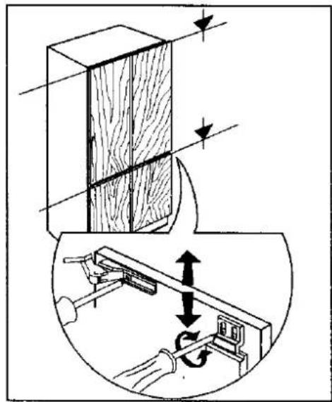 REX FI5004NFH - Montage des panneaux des portes - 4