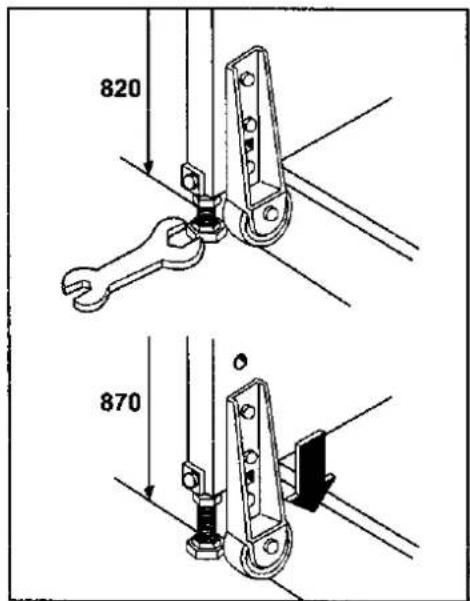 REX FI5004NFH - Réglage en hauteur - 2