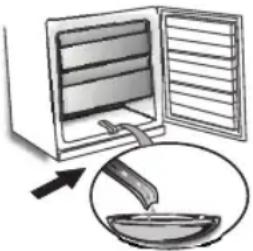 HOTPOINT UH4 1T W.1 - DONDURUCU BÖLMESİNİN BUZUNUN ÇÖZÜLMESİ - 1