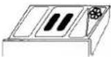 REX RL6XS - Manopola selezione programmi - 4