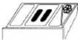 REX RL6XS - Manopola selezione programmi - 8