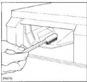 REX RL6XS - Sede interna del cassetto detersivo - 1
