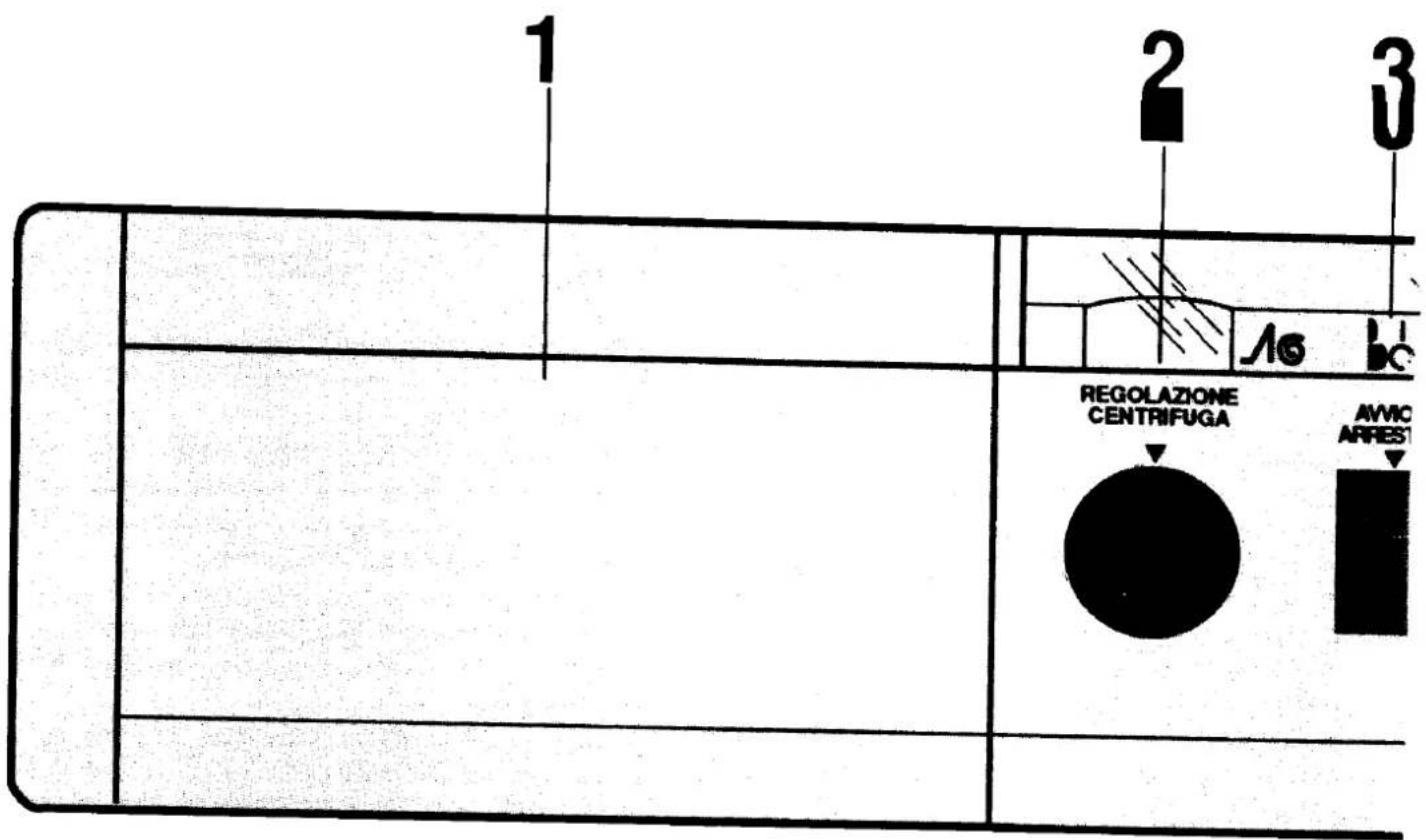 REX JET850L - IL PANNELLO COMANDI - 1