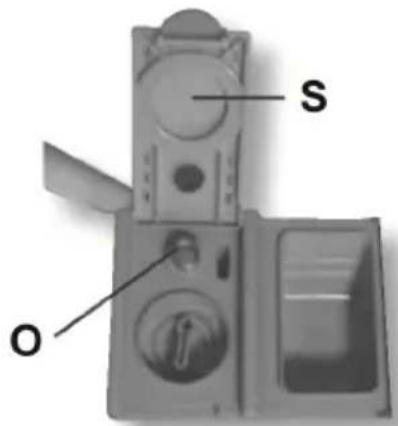 SMEG STO903-1 - EINFÜLLEN DES KLARSPÜLERS FÜR DAS NACHSPÜLEN - 1