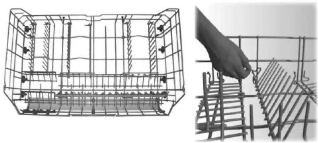 SMEG STO903-1 - Gebrauch der Geschirrkörbe - 2
