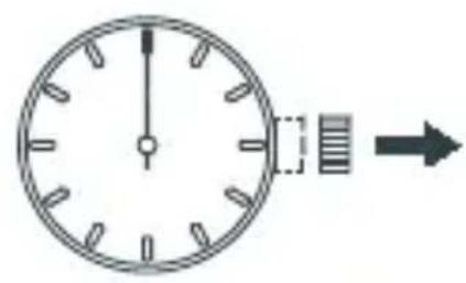 ORIENT Sports UZ01005T - [Einstellen der Uhrzeit] - 1