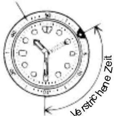 ORIENT Sports UZ01001W - ◆ VERWENDEN DER EINER DREHBAREN ANZEIGE-LÜNETTE - 1