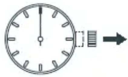 ORIENT Sports UY07001D - [Einstellen der Uhrzeit] - 1