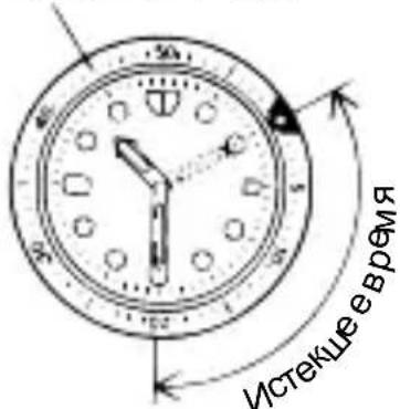 ORIENT Sports TW05005M - ◆ РАБОТА С ВРАЩАЮЩИМСЯ ИНДИКАТОРНЫМ БЕЗЕЛЕМ - 1