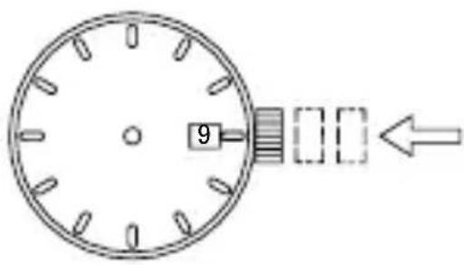 ORIENT Sports TT17005Y - ◆ EINSTELLEN DES DATUMS - 4