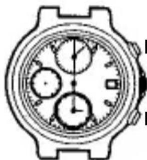 ORIENT Sports TD0T002B - [How to reset the stopwatch] - 1