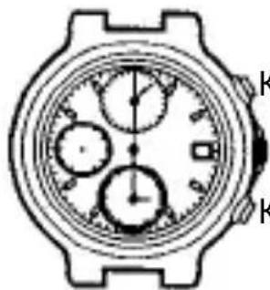 ORIENT Sports TD0T002B - [Как переустановить секундомер] - 1
