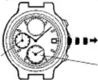 ORIENT Sports TD0T002B - [Как установить время] - 1
