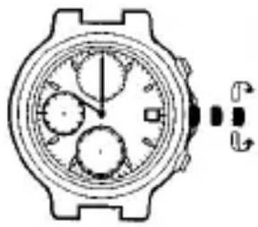 ORIENT Sports TD0G002W - ■ Come regolare l'orologio sull'ora esatta - 2
