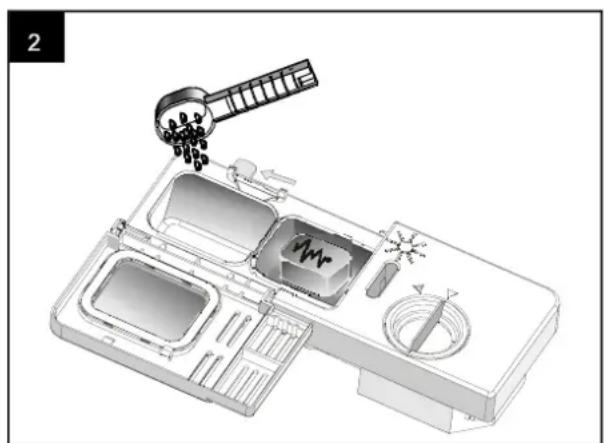 Campomatic DW911EB - Quantitàdidetersivodautilizzare - 2