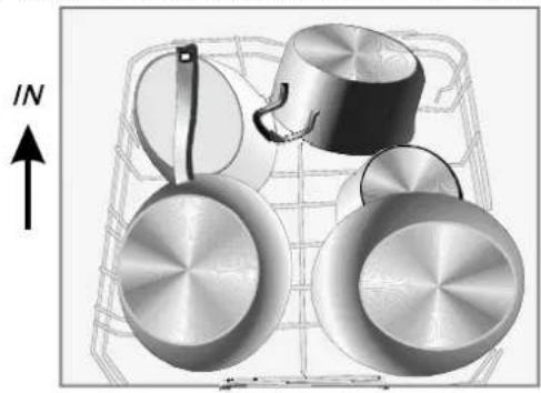 Campomatic DW911EB - Loading the Lower Basket - 1