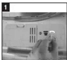 Campomatic DW911EB - Zeitpunkt zum Nachfüllen des Klarspüler-Bepälters-Behälterbfüllen des Klarspüler - 7