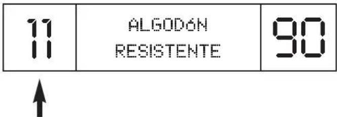 11 11 ALGODÓN RESISTENTE 90 ↑