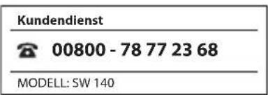 Maginon SW 140 - Anzeige - 1