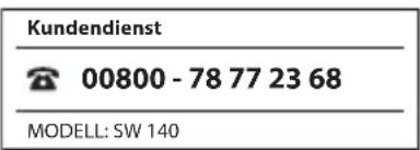 Maginon SW 140 - Hinweis - 1