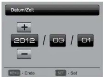 Maginon SW 140 - Einstellung von Datum und Zeit - 2