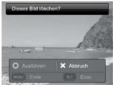 Maginon SW 140 - Einzelbild löschen / Alle Bilder löschen - 2