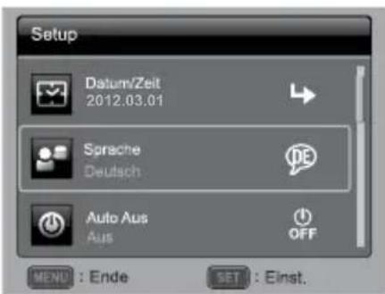 Maginon SW 140 - Auswahl der Sprache - 1