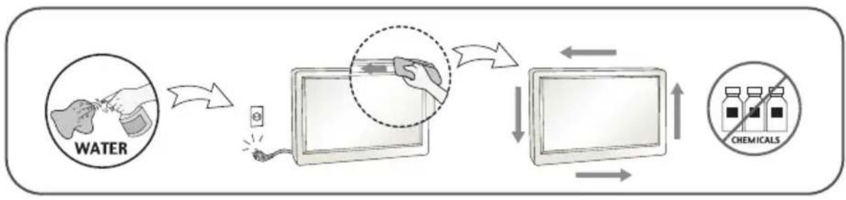 LG W2386V-PF - On Cleaning - 1