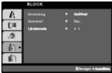 BLOCK Einstellung ▶ Geßfest Kotswert ▶ Neu Undernote ▶ D E Dungen-Äffession