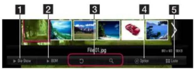 LG RH735C - Steuerung der Fotoansicht - 1