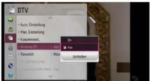 LG RH735C - Stromversorgung der Antenne - 1
