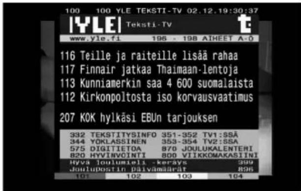LG RH735C - Videotext anzeigen - 1