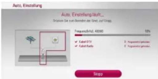 LG RH735C - Automatische Sendereinstellung (Kabeleinstellungen) - 6