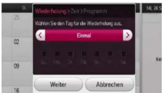 LG RH735C - Timer-Aufnahme (Manuell) - 2