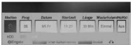LG RH4840S - Timer-Aufnahmen mit SHOWVIEW® System - 2