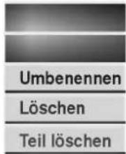 LG RH4840S - Menüoptionen Titelliste-Playlist - 1