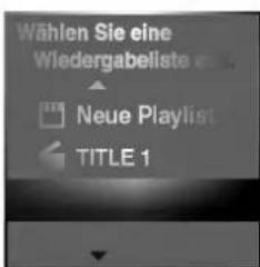 LG RH4840S - Wählen Sie mit ▲ / ▼ die Option 'Playlist' und drücken Sie ENTER. - 1